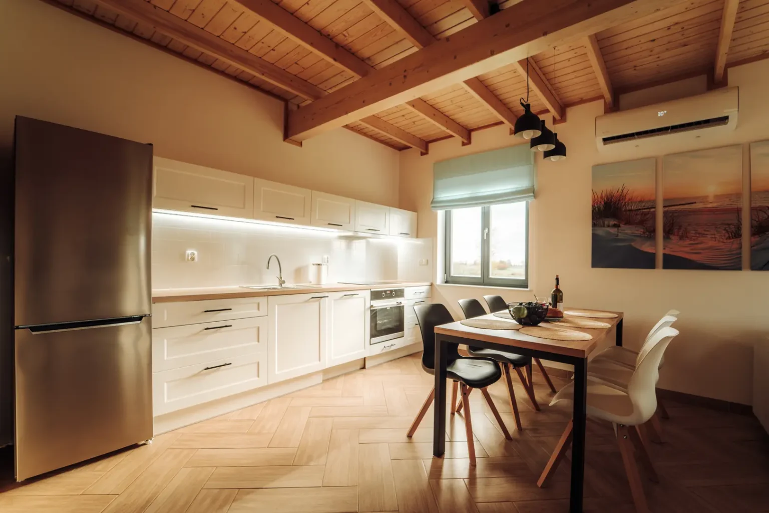 Aneks kuchenny w domku Morze Tu w Stegnie